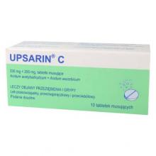 Zdjęcie produktu - Upsarin C 330mg + 200 mg, 10 tabletek (DELFARMA)
