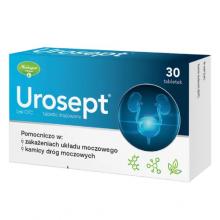 Zdjęcie produktu - Urosept - Lek wspomagający w kamicy nerkowej - 30 tabletek