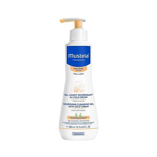 Miniaturka artykułu - MUSTELA BEBE ENFANT Odżywczy żel do mycia z Cold Cream, 300 ml
