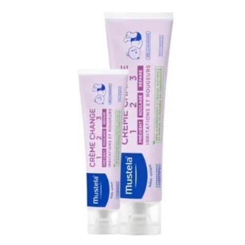 Miniaturka artykułu - MUSTELA BEBE Krem do przewijania 1>2>3, 100ml+50ml USZKODZONE / BRAK OPAKOWANIA