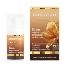 Zdjęcie produktu - Uzdrovisco Bio Elixir Krem wygładzający zmarszczki wok&oacute;ł oczu, 15 ml