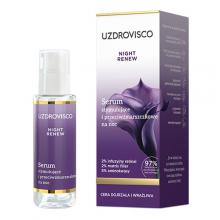 Zdjęcie produktu - Uzdrovisco Night Renew Serum stymulujące i przeciwzmarszczkowe na noc, 30 ml