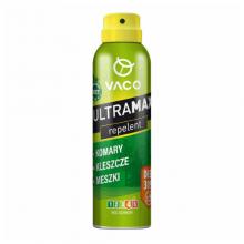 Zdjęcie produktu - VACO UltraMax Repelent Spray na komary, kleszcze i meszki DEET 30%, 170ml