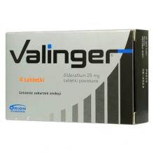 Valinger 0,025 g, 4 tabletki