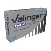 Zdjęcie produktu - Valinger Forte 50 mg, 4 tabletki powlekane