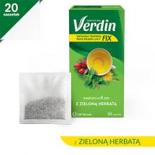Verdin Fix z zieloną herbatą - 20 saszetek