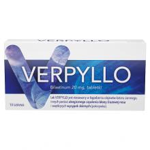 Zdjęcie produktu - Verpyllo 20 mg, 10 tabletek