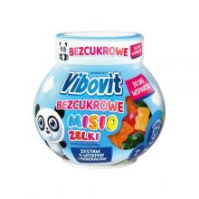 Zdjęcie produktu - Vibovit Bezcukrowe Misio Żelki o smaku owocowym, 30 szt.