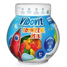 Zdjęcie produktu - Vibovit Kosmiczne Żelki smak owocowy, 50 szt.