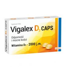 Vigalex D3 Caps 2000 j.m., 60kaps.  