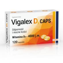 Vigalex D3 Caps 4000 j.m., 120 kapsułek