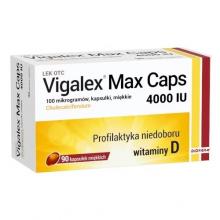 Zdjęcie produktu - Vigalex Max Caps 4000 IU, 90 kaps.