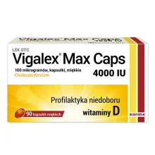 Zdjęcie produktu - Vigalex Max Caps 4000 IU, 90 kaps.