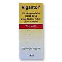 Zdjęcie produktu - Vigantol krople, 10ml Inpharm