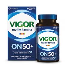 Zdjęcie produktu - Vigor Multiwitamina ON 50+, 90 tabl.