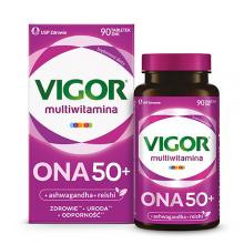 Zdjęcie produktu - Vigor Multiwitamina ONA 50+, 90 tabl.
