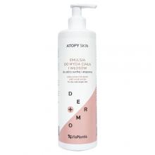 Zdjęcie produktu - Vis Plantis ATOPY SKIN Emulsja do mycia ciała i włos&oacute;w, 400ml