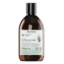 Zdjęcie produktu - Vis Plantis Pharma Care Żel pod prysznic Aloes+Proteiny, 500ml