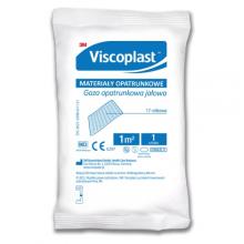 Zdjęcie produktu - VISCOPLAST Gaza opatrunek jałowy - 1 m x 1 sztuka