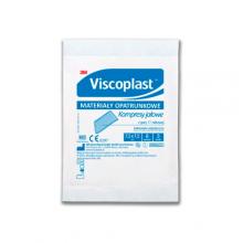 Zdjęcie produktu - VISCOPLAST Kompresy gazowe jałowe 7,5 x 7,5 cm, 3 szt.