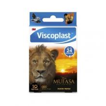 Zdjęcie produktu - Viscoplast Plastry Mufasa Kr&oacute;l Lew 72 mm x 25 mm, 10 szt.