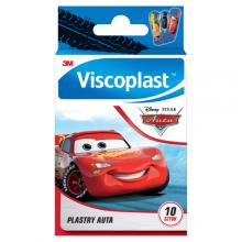 Zdjęcie produktu - VISCOPLAST Plastry dla dzieci AUTA, 10 sztuk