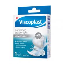 Zdjęcie produktu - VISCOPLAST Prestopor Supermiękki plaster do cięcia 1m x 8cm, 1 szt.