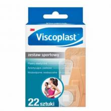 Zdjęcie produktu - VISCOPLAST Zestaw Sportowy Plastry, 22 sztuki