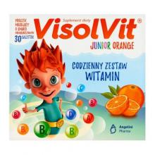 Zdjęcie produktu - VISOLVIT ORANGE Junior - 30 saszetek