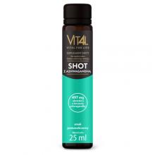 Zdjęcie produktu - VIT4L Vital for life Shot z ashwagandhą płyn, 25 ml