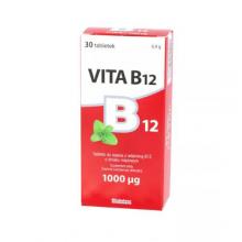 Zdjęcie produktu - Vita B12 1000 &mu;g, 30 tabl.