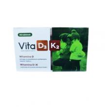 Vita D3 K2, 30 tabletek