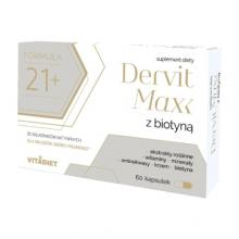 Zdjęcie produktu - VITADIET Dervit Maxx z biotyną, 60 kaps.