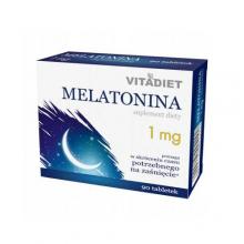 Zdjęcie produktu - VITADIET Melatonina 1mg, 90 tabletek