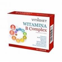 Zdjęcie produktu - VITADIET Witamina B Complex, 60 tabletek