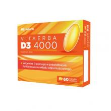 Zdjęcie produktu - VitaErba D3 4000, 60kaps. miękkich
