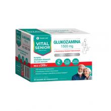 Zdjęcie produktu - Vital Senior Glukozamina 1500 mg smak jabłko wiśnia, 30 saszetek