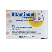 Zdjęcie produktu - VITAMINUM B COSMPOSTIUM, 50 tabl.