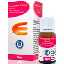 Zdjęcie produktu - VITAMINUM E - Witamina E w kroplach w oleju arachidowym, 10ml 