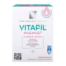 Zdjęcie produktu - VITAPIL&reg; mama &ndash; przy wypadaniu włos&oacute;w po ciąży i podczas karmienia piersią, 60 kapsułek