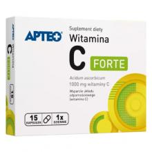 Zdjęcie produktu - APTEO Witamina C Forte 1000 mg, 15 kaps.