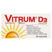 Vitrum D3 1000j.m., 60kaps.