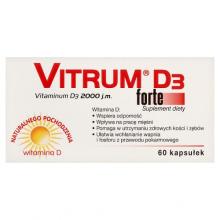 VITRUM D3 FORTE - 60 kapsułek