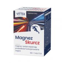 Zdjęcie produktu - VITTER BLUE Magnez Skurcz, 60 tabletek 