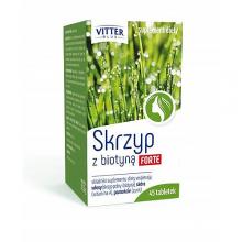 Zdjęcie produktu - VITTER BLUE Skrzyp z biotyną Forte, 45 tabletek + pilniczek