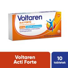 VOLTAREN ACTI FORTE 25mg, 10 tabl.