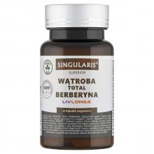 Zdjęcie produktu - Singularis Superior Wątroba Total Berberyna, 30 kaps.
