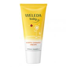Zdjęcie produktu - Weleda Baby Calendula Krem przeciw odparzeniom dla niemowląt i dzieci z nagietkiem lekarskim, 75 ml