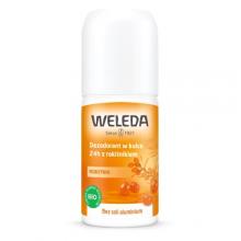Zdjęcie produktu - WELEDA Dezodorant w kulce 24h z rokitnikiem, 50ml