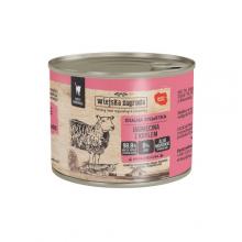 Zdjęcie produktu - Wiejska Zagroda Karma mokra dla kota Jagnięcina z krylem (dorosły), 200 g